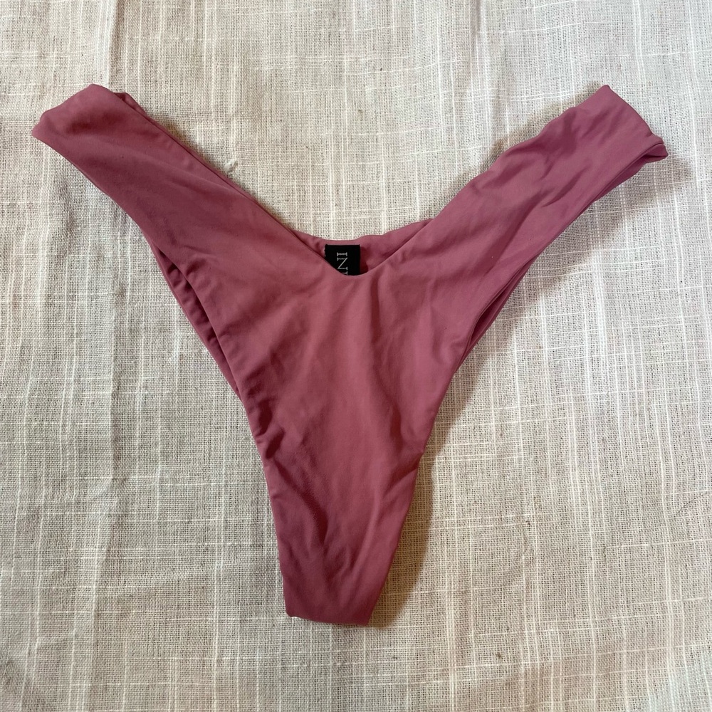 Indah high hip v cut bikini bottoms